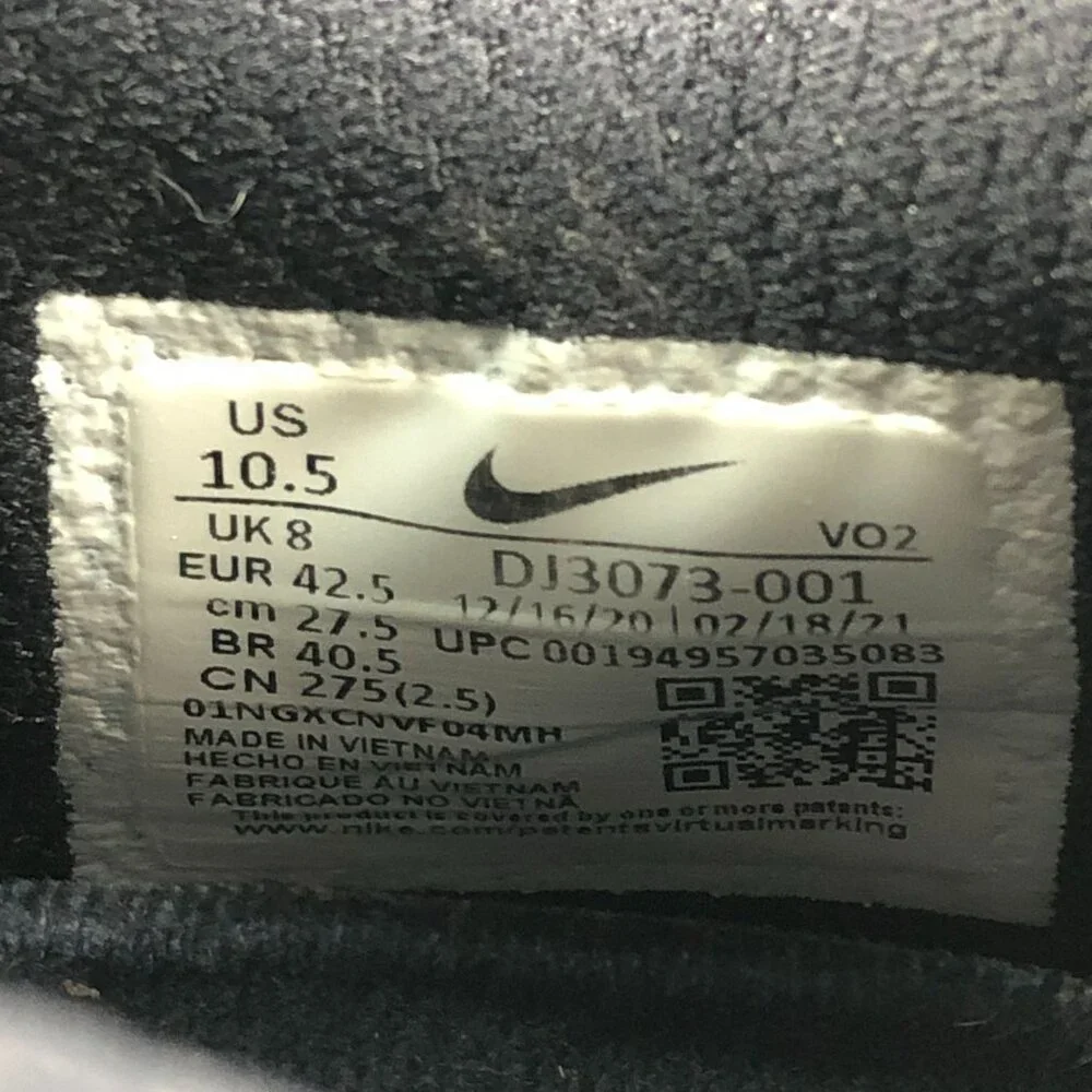Nike Women's Size 10.5 Metcon 6 Black White Grey Lace-Up Sneakers DJ3073-001 - Picture 12 of 12